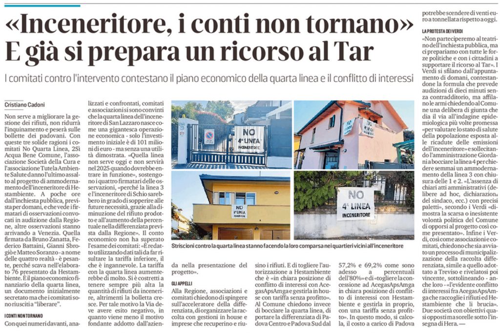 Articolo Il Mattino 20 ottobre 2021